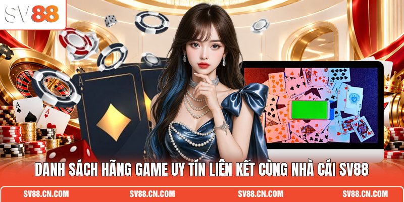 Danh sách hãng game uy tín liên kết cùng nhà cái SV88